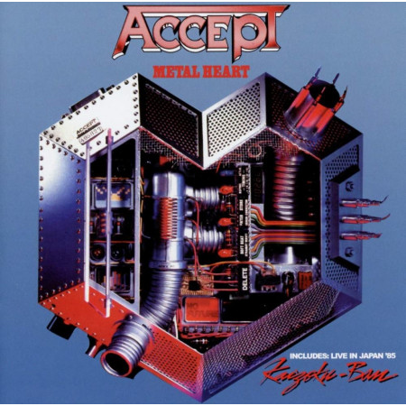 ACCEPT "Metal Heart / Kaizoku-Ban" /Expanded Edition CD/