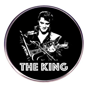 ELVIS PRESLEY “The King” /Pin Badge/
