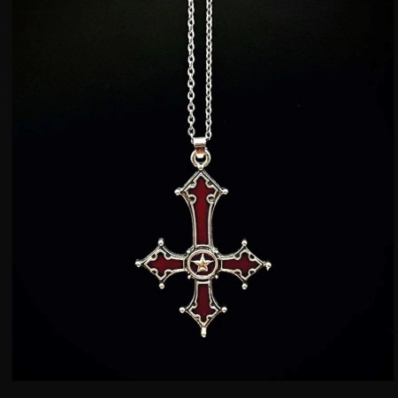 Blood Red Cross /Pendant/