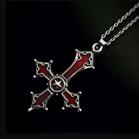 Blood Red Cross /Pendant/