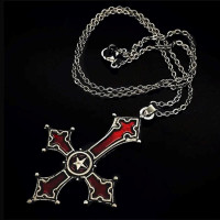 Blood Red Cross /Pendant/