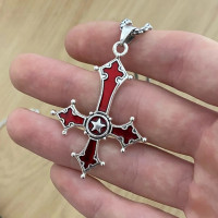 Blood Red Cross /Pendant/