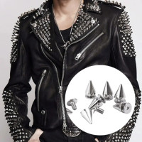 Silver Cone Spikes /Rivets/