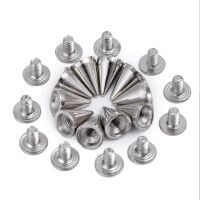 Silver Cone Spikes /Rivets/