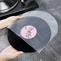 Rounded 30 μm HDPE Antistatic 12” Inner Lining Sleeve /Vinyl Sleeve/