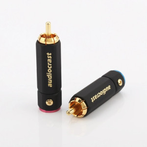PAILICCS “Audiocrast” Gold-Plated RCA Connector /Plug/