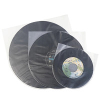Rounded 35 μm Translucent HDPE Antistatic 10” Inner Lining Sleeve /Vinyl Sleeve/
