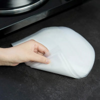 Rounded 35 μm Translucent HDPE Antistatic 10” Inner Lining Sleeve /Vinyl Sleeve/