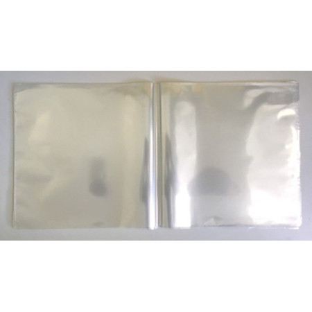 12” Gatefold LP Vinyl Record Cellophane Outer Sleeve /Vinyl Sleeve/