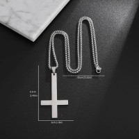 Steel Inverted Cross /Pendant/