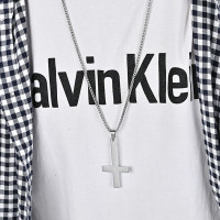 Steel Inverted Cross /Pendant/