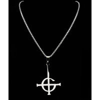 Ghost Cross Necklace /Pendant/