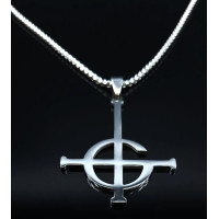 Ghost Cross Necklace /Pendant/