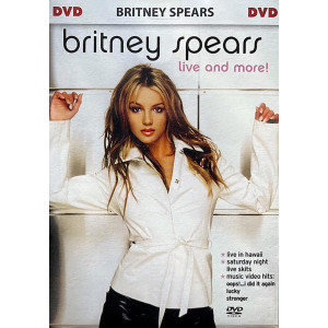 BRITNEY SPEARS “Live And More!” /Cardboard DVD; Live/