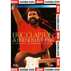 ERIC CLAPTON & Friends “Live 1986” /Cardboard DVD; Live/