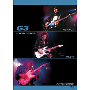 G3 / JOE SATRIANI / STEVE VAI / YNGWIE MALMSTEEN “G3: Live In Denver” /Split-DVD; Live/