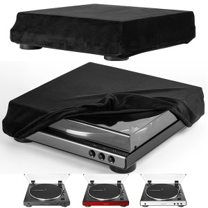 Anti-static Velour Turntable Dust Cover /Player Cover/