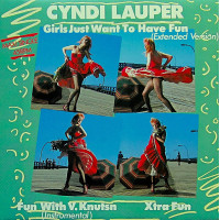 CYNDI LAUPER “Girls Just Want To Have Fun (Extended Version)” /12” Maxi-Single/