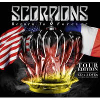 SCORPIONS “Return To Forever - Tour Edition” /Ltd. CD + 2DVD Digipack/