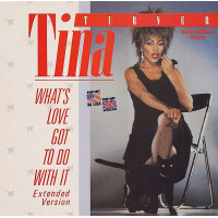 TINA TURNER “What's Love Got To Do With It (Extended Version)” /12” Maxi-Single/