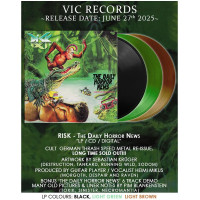 RISK “The Daily Horror News (...From The Lost Side Of The World)” /LP/