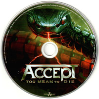 ACCEPT “Too Mean To Die” /CD/ ACCEPT “Too Mean To Die” /CD/