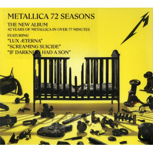 METALLICA “72 Seasons” /Slipcase Digipack CD/