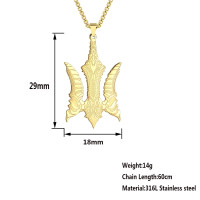 Ukrainian Trident-Falcon Symbol /Pendant/