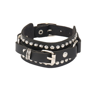 Buckle and Rivets /Wristband/