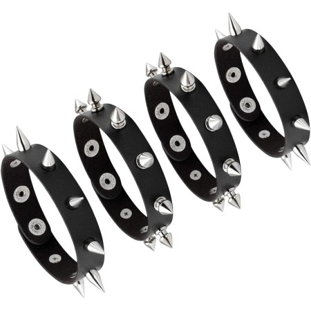 One Row 8 Spikes /Wristband/