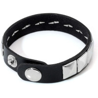 One Row 12 Pyramid Studded /Wristband/