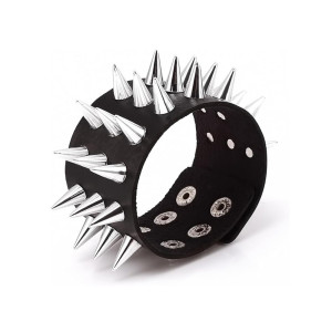 Three Row 27 Spikes /Wristband/