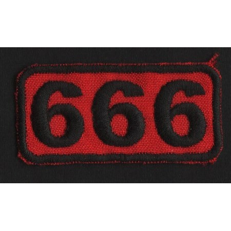 666 “The black Number of the Beast” /Patch/