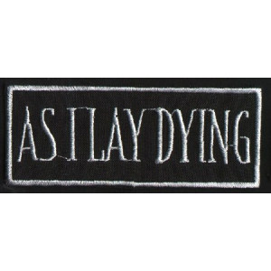 AS I LAY DYING “Logo” /Patch/