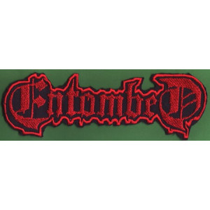 ENTOMBED “Red Logo” /Cut Out Patch/