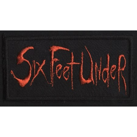 SIX FEET UNDER “Orange Logo” /Patch/