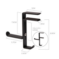 Universal Metal Headphones Hanger /Headphone Stand/