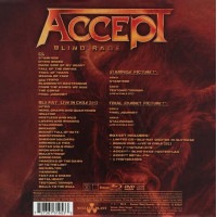 ACCEPT “Blind Rage” /Ltd. CD + BRD + DVD + 2x Picture 7” EP + Flag + Pin + Cards Box Set/