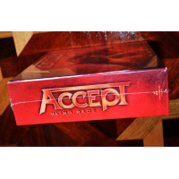 ACCEPT “Blind Rage” /Ltd. CD + BRD + DVD + 2x Picture 7” EP + Flag + Pin + Cards Box Set/