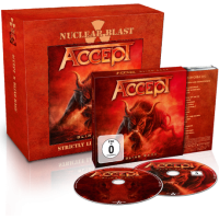 ACCEPT “Blind Rage” /Ltd. CD + BRD + DVD + 2x Picture 7” EP + Flag + Pin + Cards Box Set/